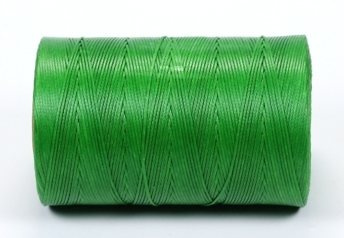 Gewachste Perlenschnur Perlenband Wachsband Grün 1mm