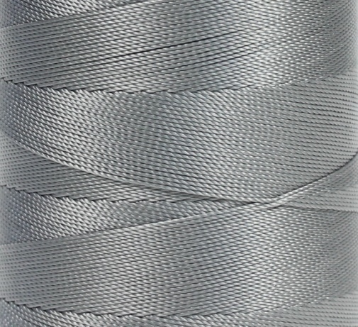 Nylon Perlenschnur Perlenfaden Schmuckgarn 0,43mm Grau