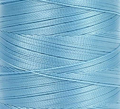 Nylon Perlenschnur Perlenfaden Schmuckgarn 0,43mm Hellblau