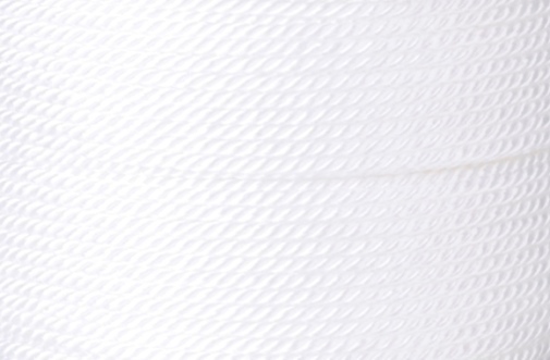 Kordel aus Polyester gedreht Schmuckkordel Zierkordel 1,5-2mm Weiss