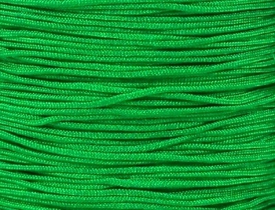 10m Nylonfaden Schnur Makramee Band Flechtkordel Schmuckband 0,8mm Grün