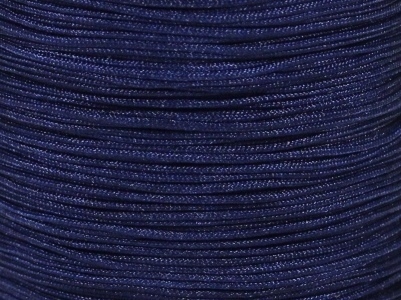 10m Nylonband Schnur Faden Makramee Garn Flechtkordel Schmuckband 1-1,1mm Dunkelblau-Marineblau
