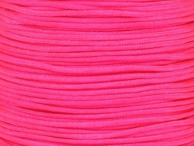 10m Nylonband Schnur Faden Makramee Garn Flechtkordel Schmuckband 1,5mm Pink-Rosa