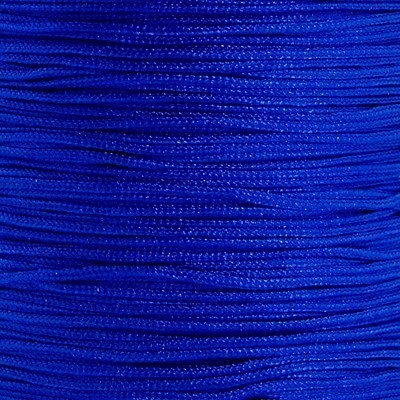 10m Nylonband Schnur Faden Makramee Garn Flechtkordel Schmuckband 0,5mm Blau/Königsblau
